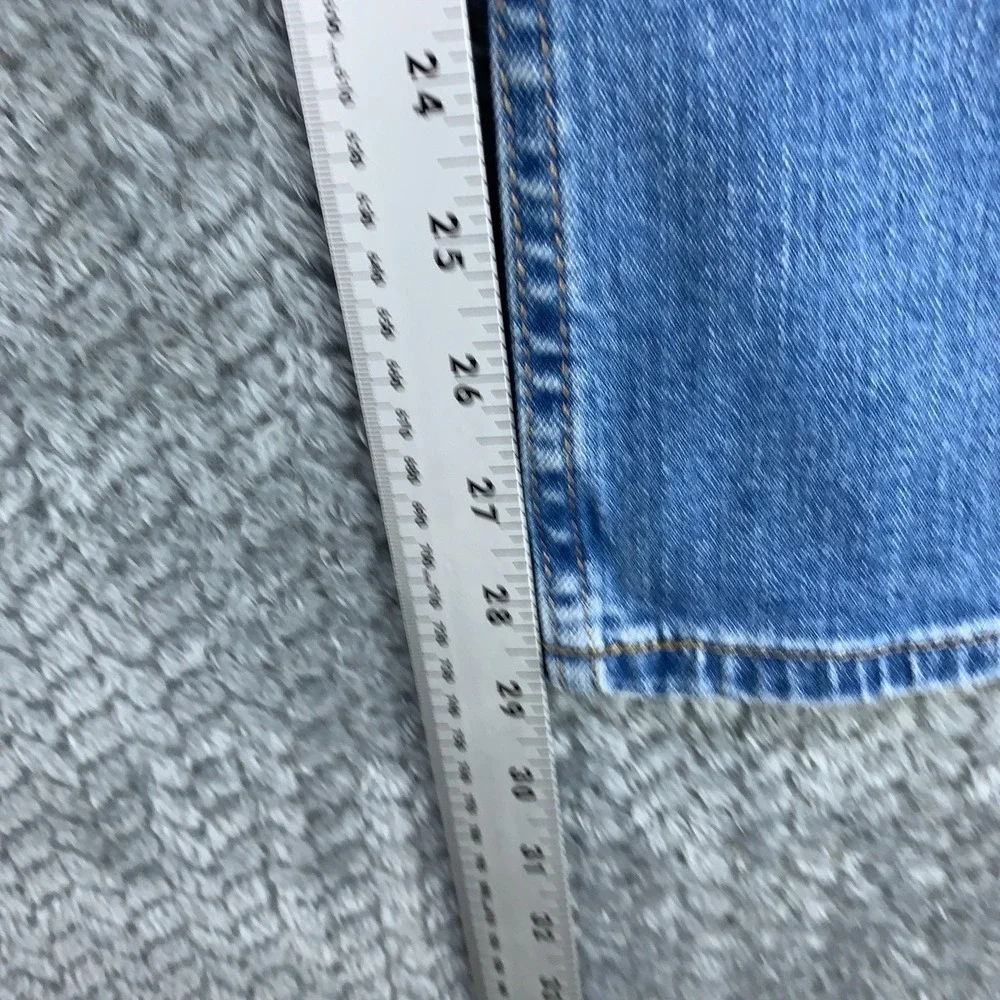 Hollister Slim Straight Epic Flex Jeans Men 33x30 (Fits 34x29) Blue Stretch Fade